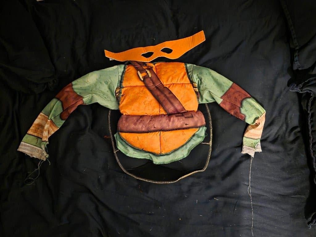 Ninja turtle pak, Ophalen of Verzenden, Zo goed als nieuw, Jongen of Meisje