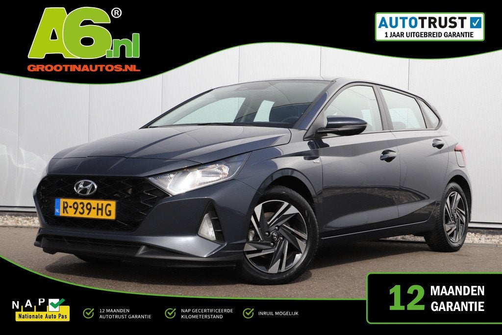 Hyundai i20 1.0 T-GDI Comfort Smart 101PK Navigatie Achterui, Auto's, Hyundai, Gebruikt, Euro 6, Met garantie (alle), Origineel Nederlands
