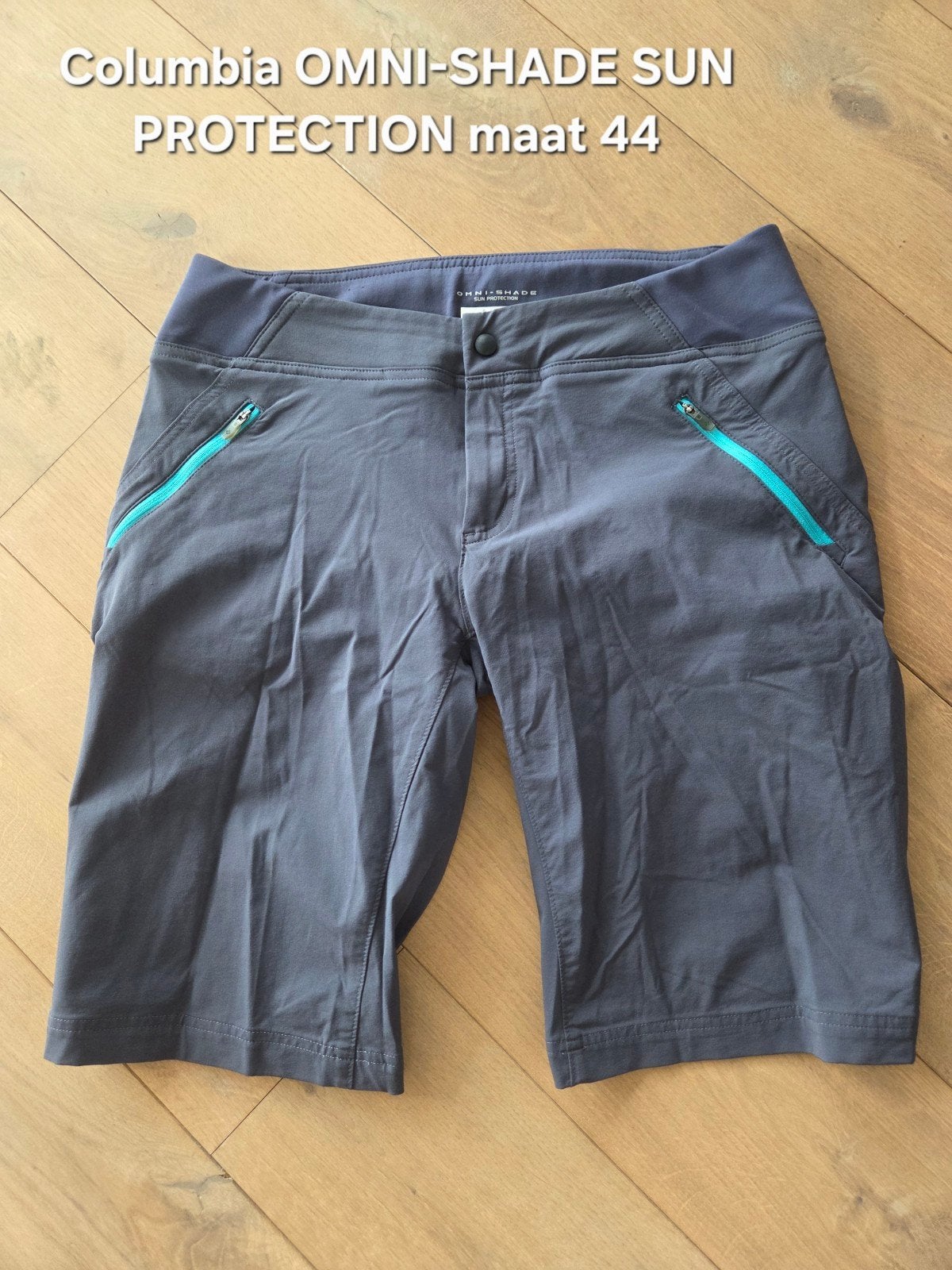 Columbia outdoor korte broek OMNI-SHADE SUN PROTECTION mt 44, Kleding | Dames, Broeken en Pantalons, Columbia, Kort, Blauw, Maat 42/44 (L)
