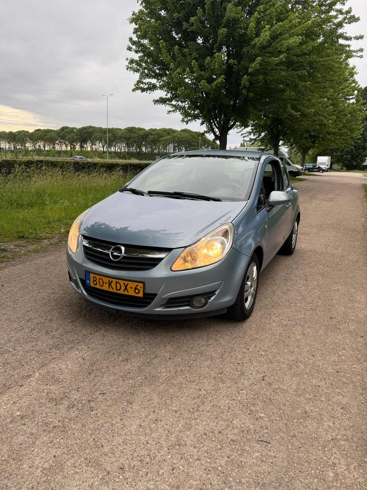 Opel Corsa 1.2 16V 3D WR 2009 Blauw, Voorwielaandrijving, 40 €/maand, Zwart, Blauw