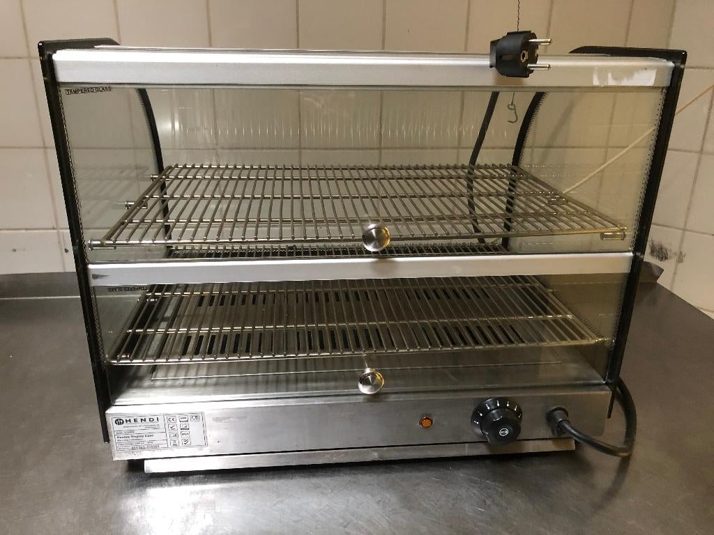 Warmhoudvitrine, Ophalen, Zo goed als nieuw