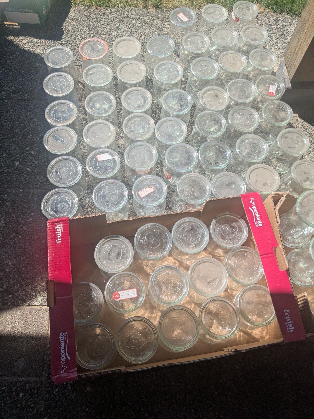 Weckpotten - Diverse maten en vormen, Ophalen, Gebruikt, Overige typen, Glas