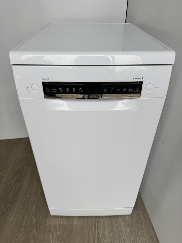 Bosch vaatwasser smalle model 45cm breed nauwelijks gebruikt, Ophalen, Zo goed als nieuw, Minder dan 85 cm