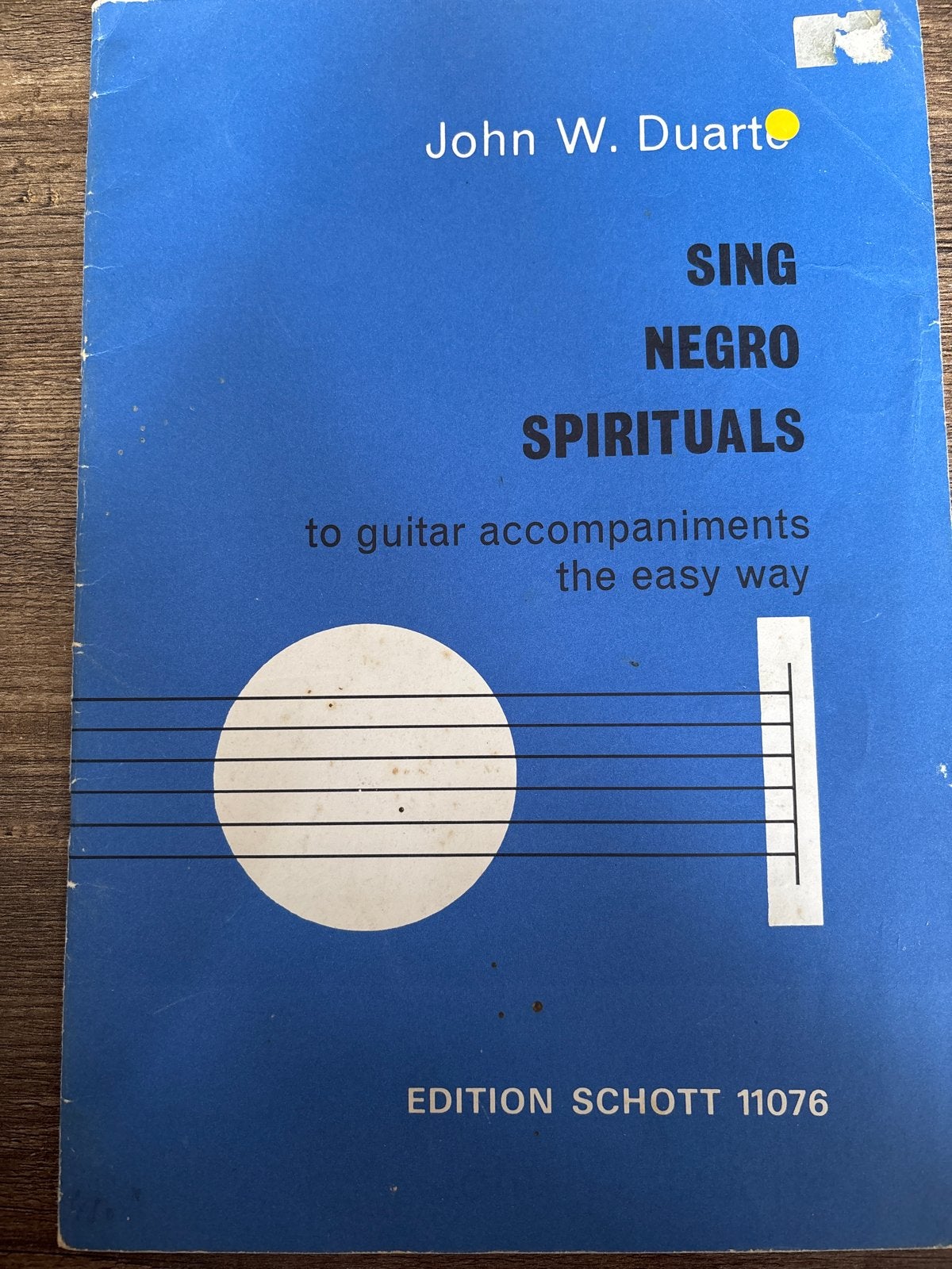 John W. Duarte - Sing Negro Spirituals gitaarboek, Muziek en Instrumenten, Bladmuziek, Gebruikt, Thema, Religie en Gospel, Gitaar