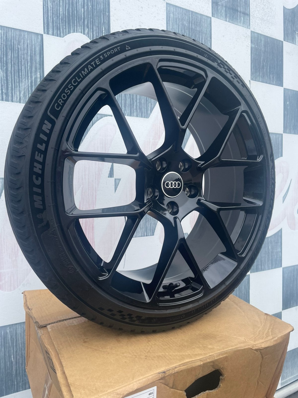 20 inch AUDI A5 RS5 velgen 5x112 + michelin Q3 A4, Auto-onderdelen, 245 mm, Banden en Velgen, Nieuw, Ophalen of Verzenden