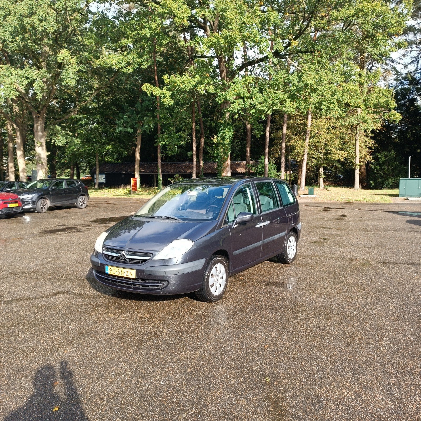 Citroën C8 2.0 16V 2006 Grijs, Auto's, Voorwielaandrijving, 8 stoelen, 4 cilinders, Handgeschakeld