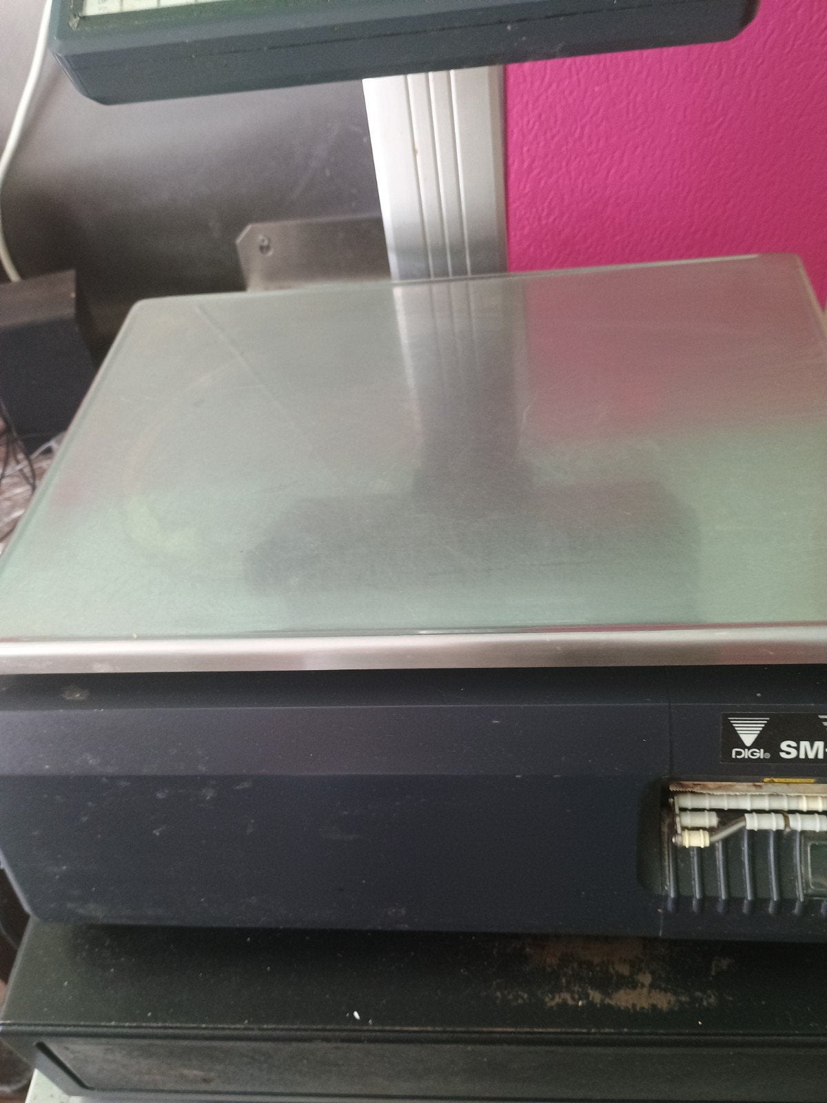 Digi elektronische weegschaal SM-500EV, Ophalen