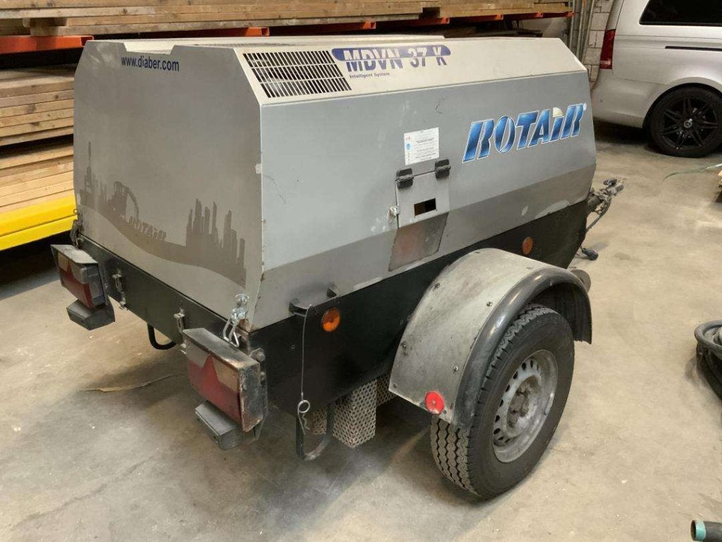 ROTAIR, MDVN37 K Dieselcompressor 5400uur 2015, Ophalen of Verzenden, Weijman, Info@weijmantrading.nl, Ochten