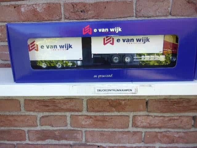 Tekno  Daf  XG  met  wipkar  van  E.  van  Wijk, Ophalen of Verzenden, Nieuw, Bus of Vrachtwagen, Tekno