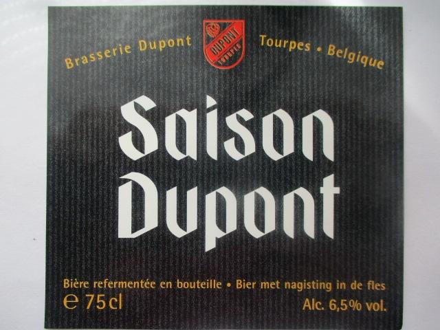 bieretiket Belgie 17-5 (16T) dupont, Ophalen of Verzenden, Gebruikt, Overige typen, Overige merken
