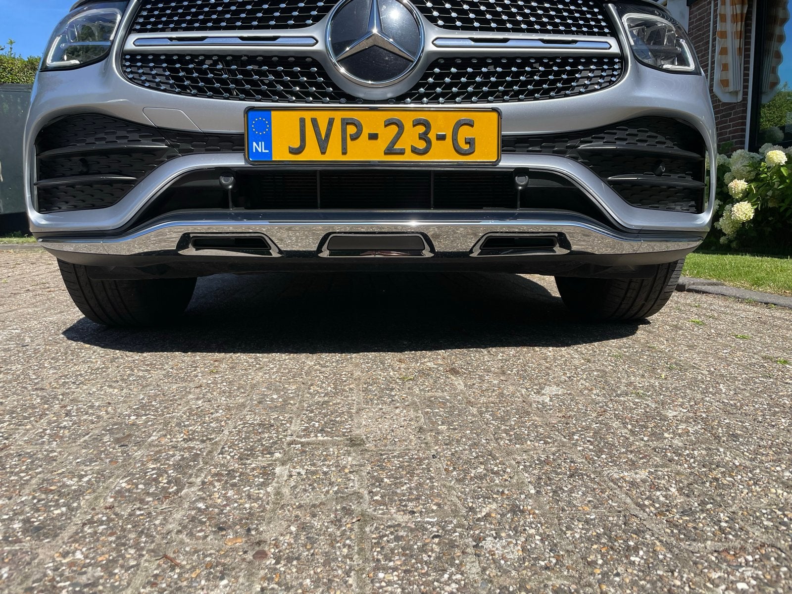 Voorlip chrome Mercedes-Benz GLC 2021, Ophalen, Voor, Mercedes-Benz, Nieuw