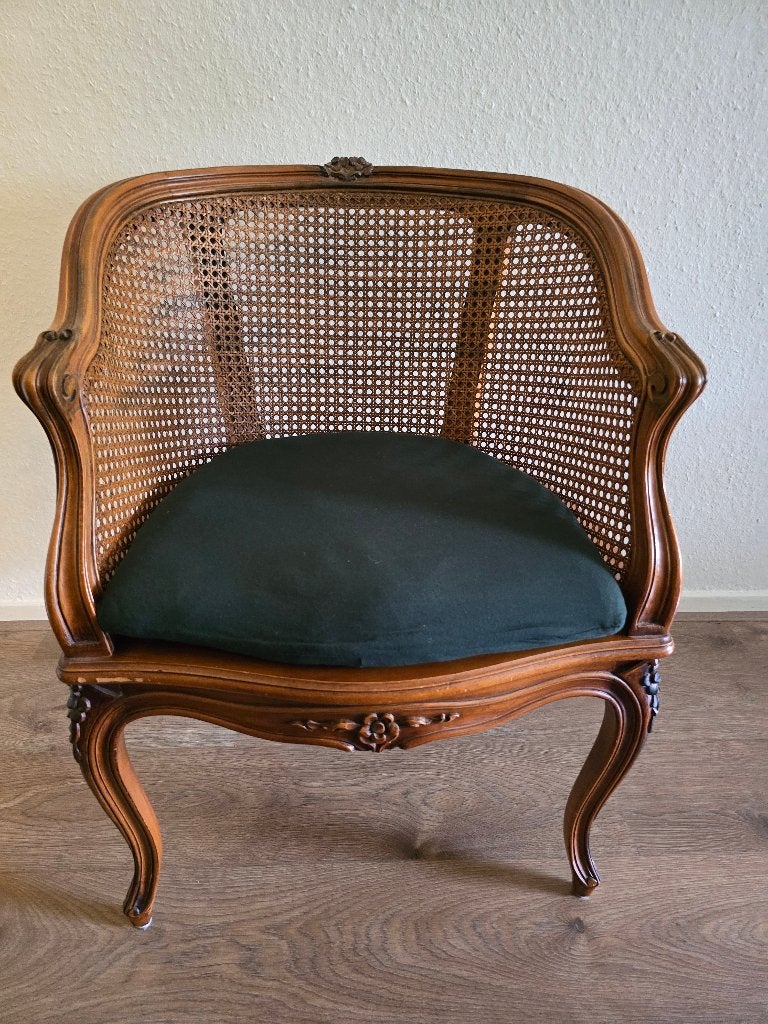 Fauteuil in Louis XV-stijl - Bergère-stoel, Ophalen of Verzenden
