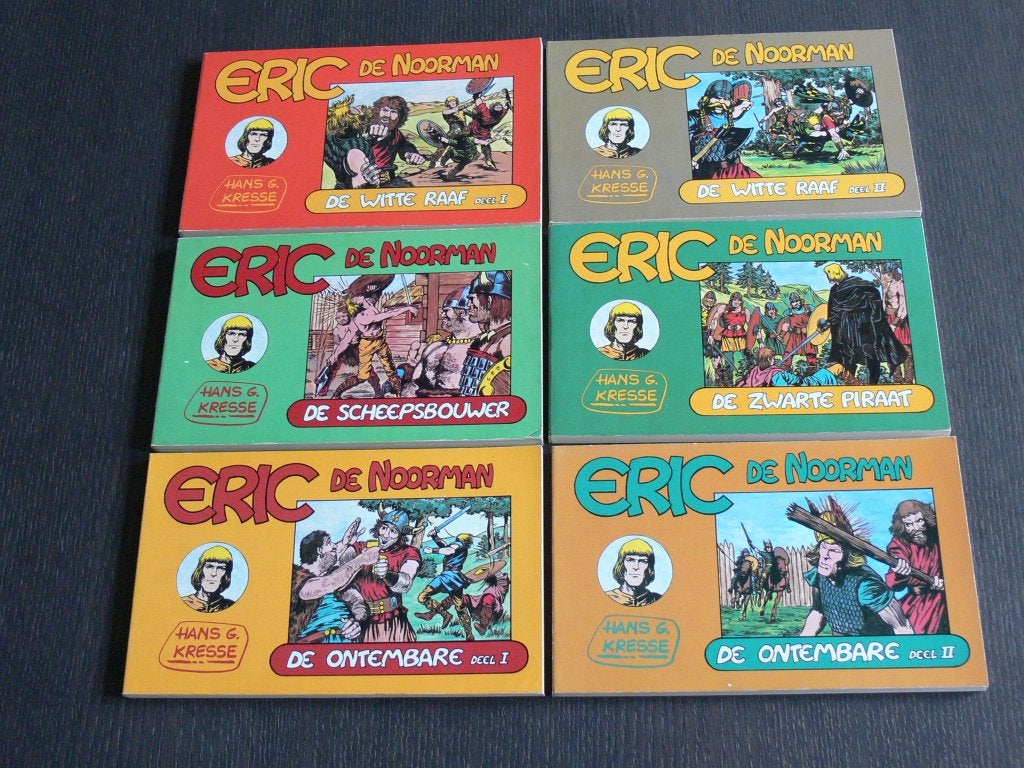 Eric de Noorman - 6 delen, Meerdere stripboeken, Ophalen of Verzenden, Zo goed als nieuw