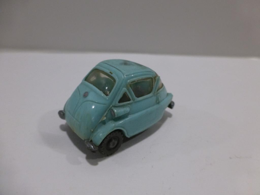 Siku BMW Isetta blauw plastic, Hobby en Vrije tijd, Modelauto's | Overige schalen, Ophalen of Verzenden, Zo goed als nieuw, Auto