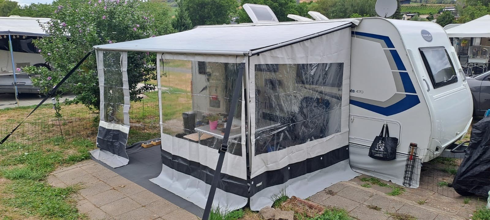 Thule omnistor sweden zakluifel compleet, Caravans en Kamperen, Caravan accessoires, Ophalen, Gebruikt