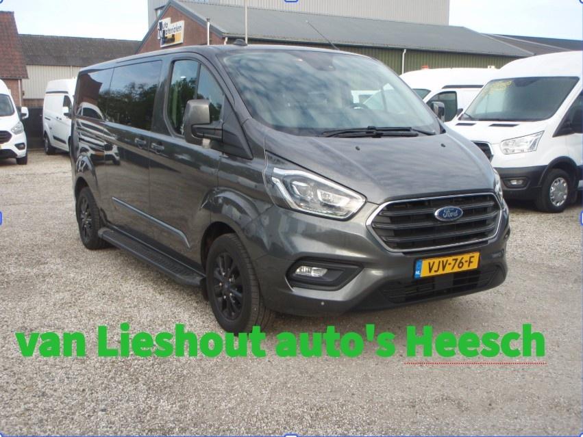Ford Transit Custom 320 L2 Platinum Dubbele Cabine Bj 21, Automaat, 15 km/l, 4 cilinders, 129 pk