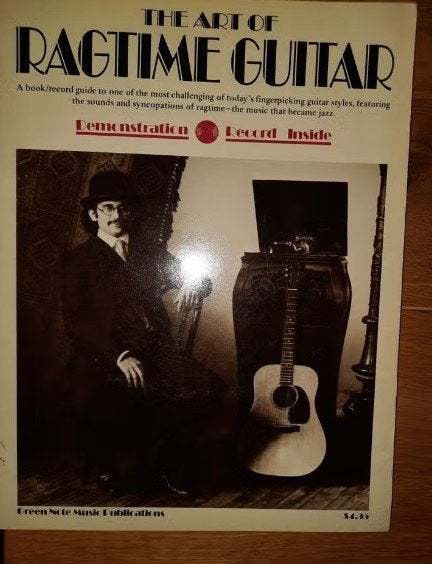 gitaar: The art of ragtime guitar (ook TAB)--aanrader, Muziek en Instrumenten, Ophalen of Verzenden, Gebruikt, Les of Cursus, Gitaar