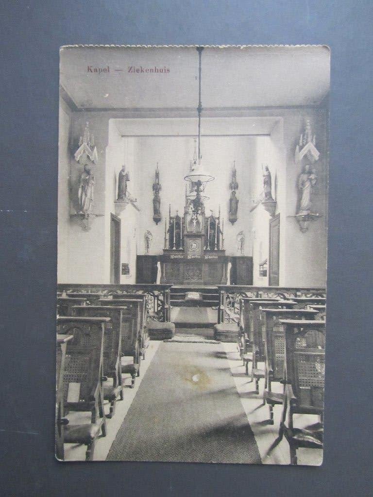 Oudenbosch Pensionaat St. Louis Kapel Ziekenhuis, Ophalen of Verzenden, 1940 tot 1960, Noord-Brabant
