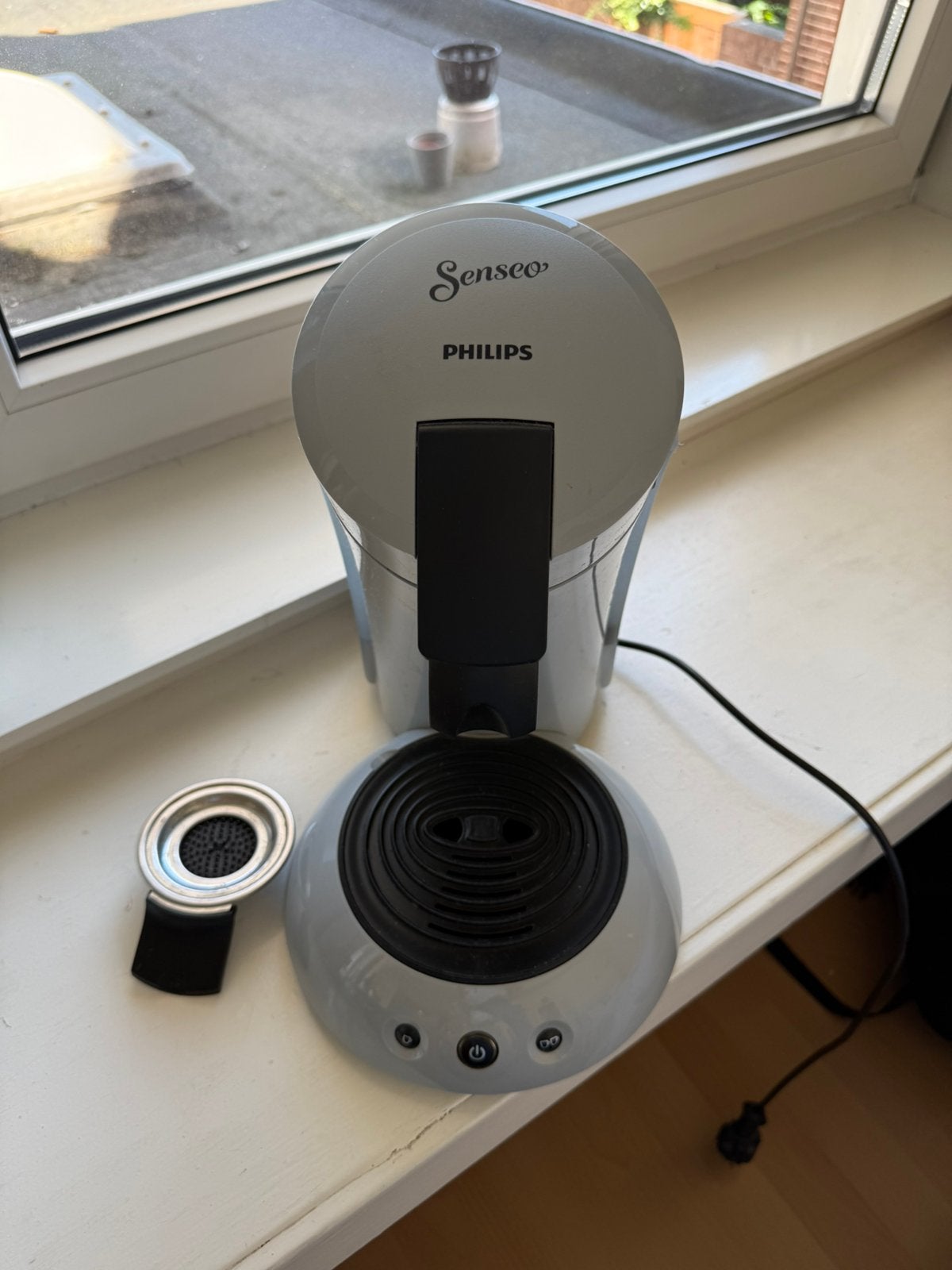 Philips Senseo Koffiezetapparaat - grijs, Ophalen, Gebruikt, 10 kopjes of meer, Koffiemachine
