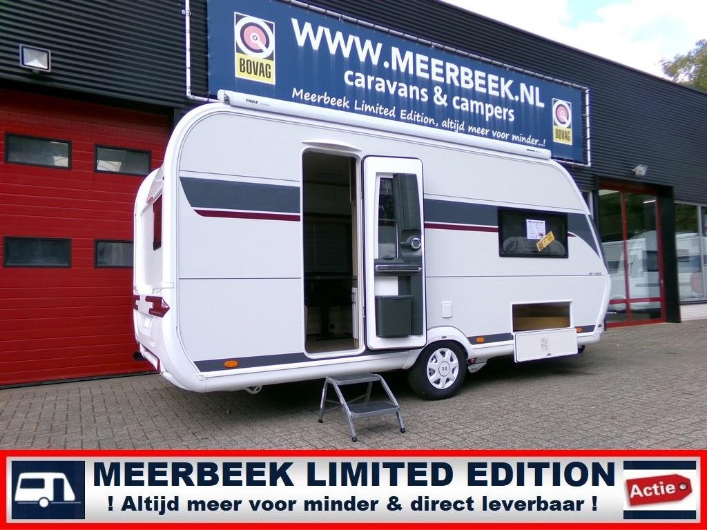 Hobby De Luxe 460 SL 4109,=KORTING +MOVER +AIRCO +THULE ETC, Caravans en Kamperen, Caravans, Hobby, Schokbreker, Tot en met 3