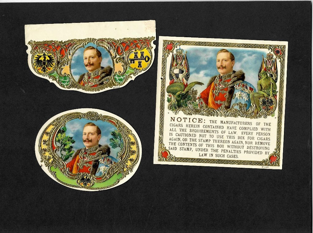 Protector   3 etiketjes   12333, Ophalen of Verzenden, Sigarenbandjes