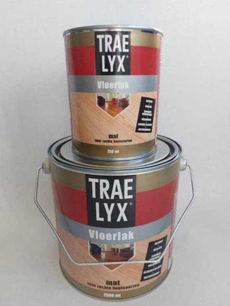 Trae Lyx vloerlak kras- en slijtvast 0,75l en 2,5liter, Ophalen of Verzenden, Nieuw