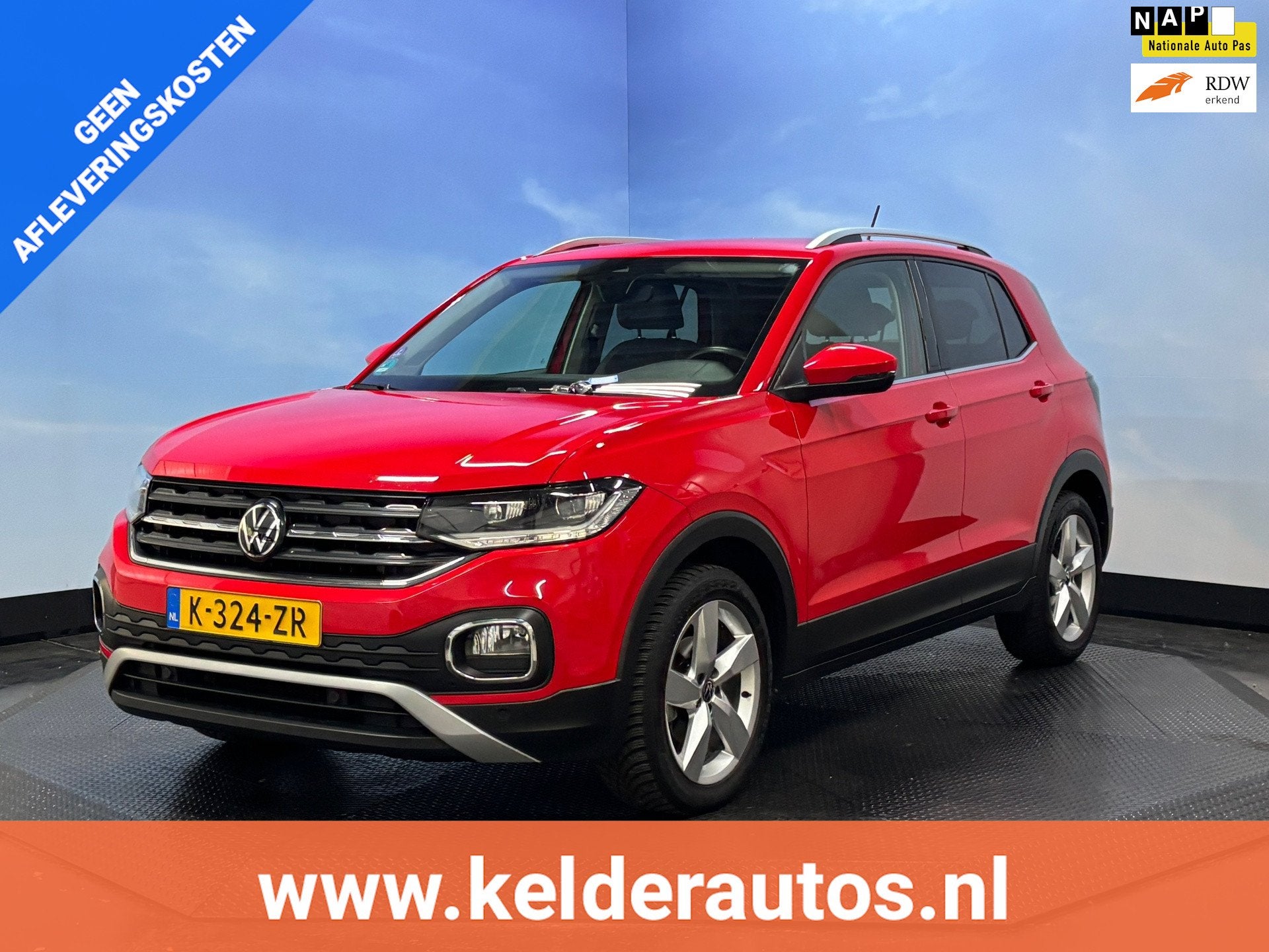Volkswagen T-Cross 1.0 TSI Style Navi | Clima | Cruise | PDC, Dealer onderhouden, Gebruikt, Euro 6, Origineel Nederlands