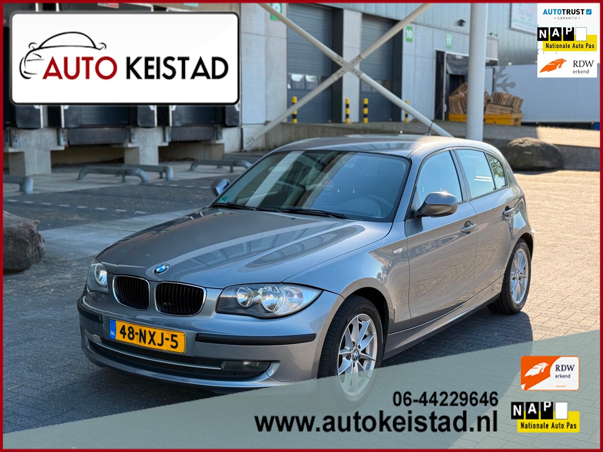 BMW 1-serie 116i LCI 5-DEURS CLIMA/CRUISE/BOORDCOMPUTER! NET, Auto's, 1-Serie, Euro 5, 4 cilinders, 4 stoelen