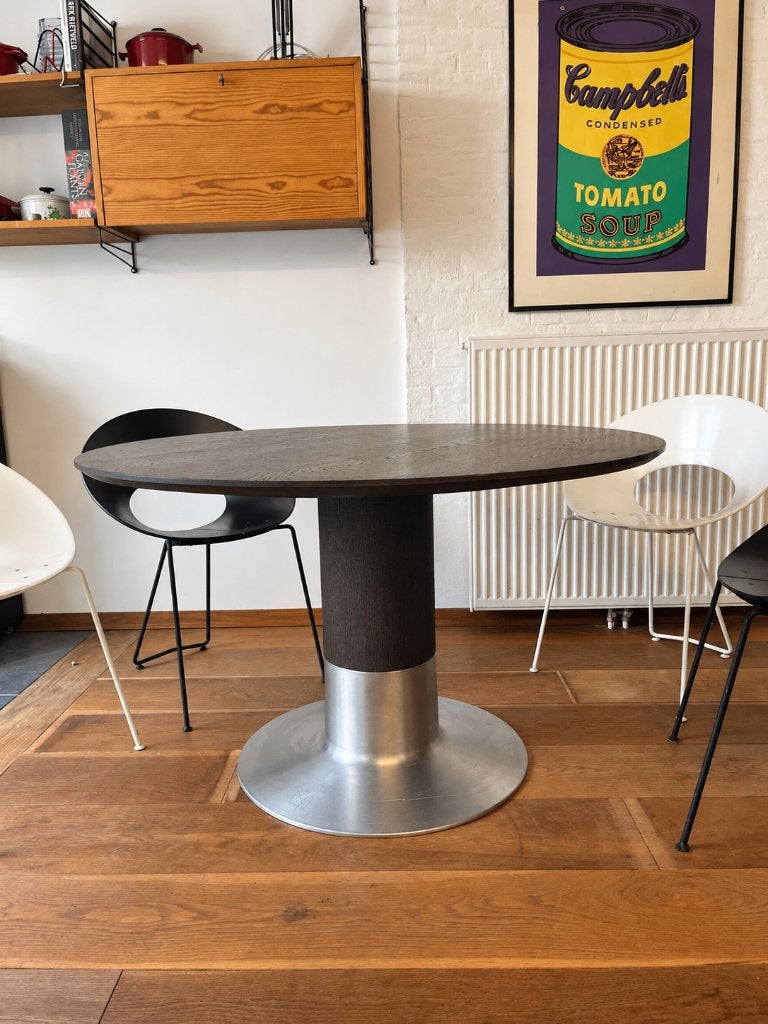 Mooie Arco Balans tafel In Morado hout, Ophalen, 200 cm of meer, 50 tot 100 cm, Zo goed als nieuw