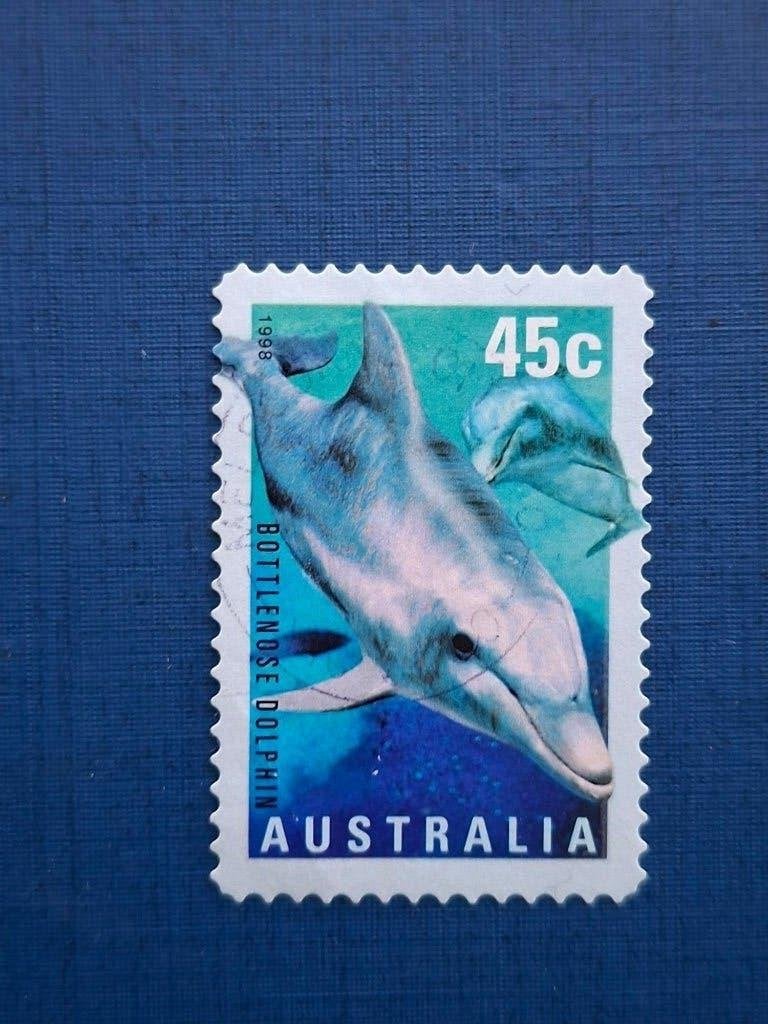 Postzegel Australie 1998 zegel Zeeleven 18-08, Ophalen of Verzenden, Gestempeld