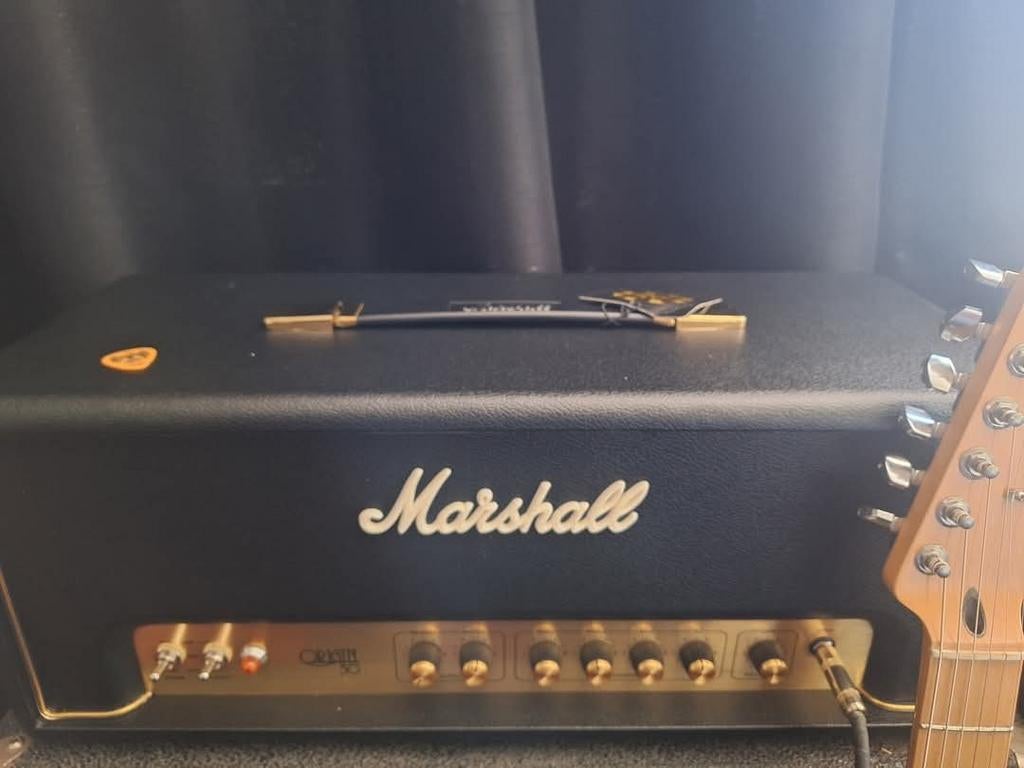 Marshall Origin 50 Watt Head - Nieuwstaat incl. Footswitch, Ophalen