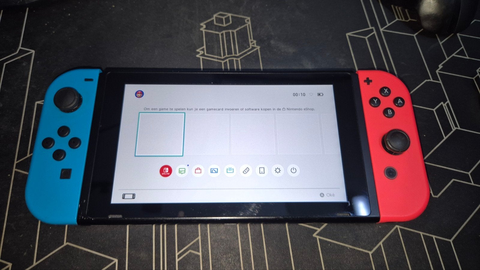 Nintendo Switch + 128GB SD Kaart - gebruikt, Ophalen, Gebruikt, Met 2 controllers, Switch Original