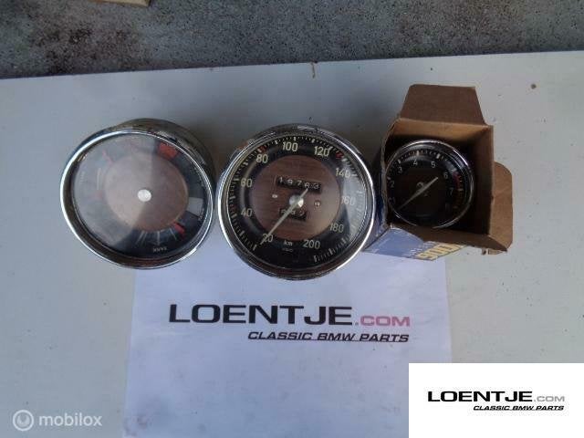 tellerset met toerenteller bmw neue klasse NK 2000 1800 etc, Gebruikt, Ophalen of Verzenden
