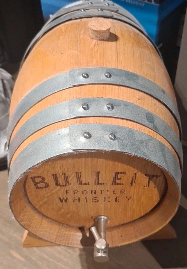 Mini Bulleit  Whiskey Vat - Decoratief, Ophalen of Verzenden