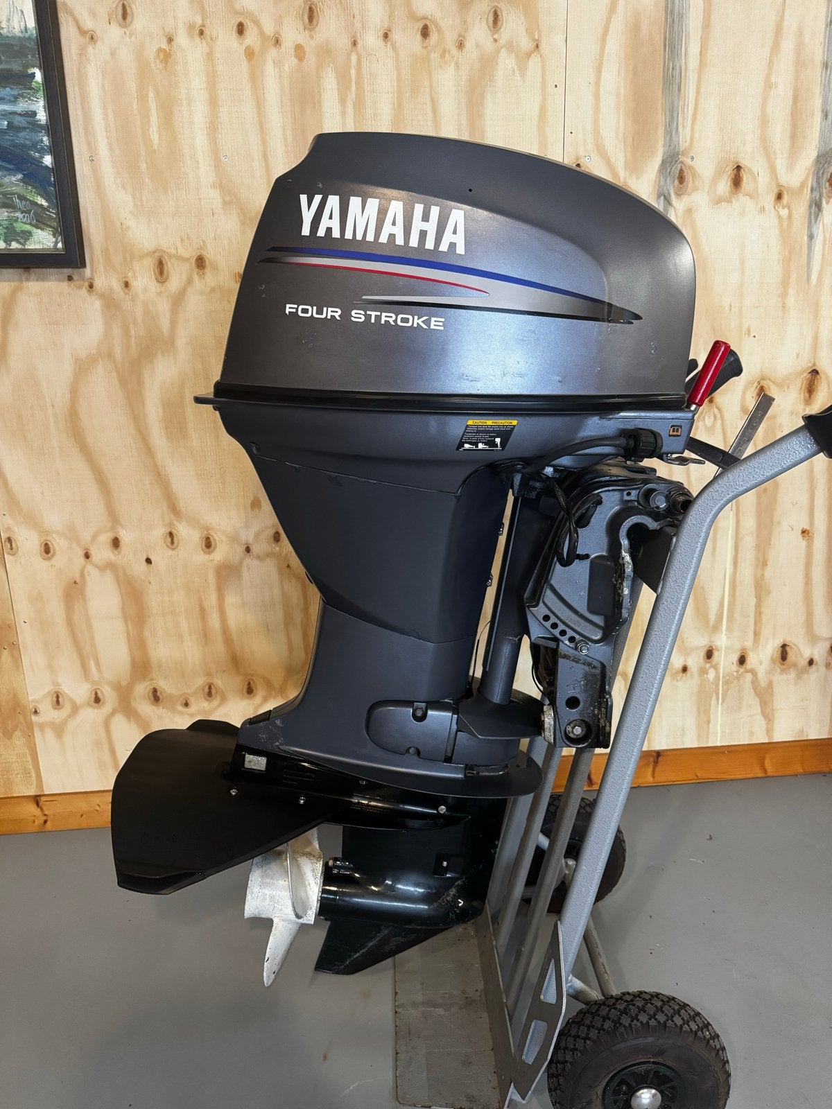 Yamaha 25 pk 4t High Thrust Langstaart met Power Trim, Ophalen, 10 tot 30 pk, Gebruikt, Viertaktmotor