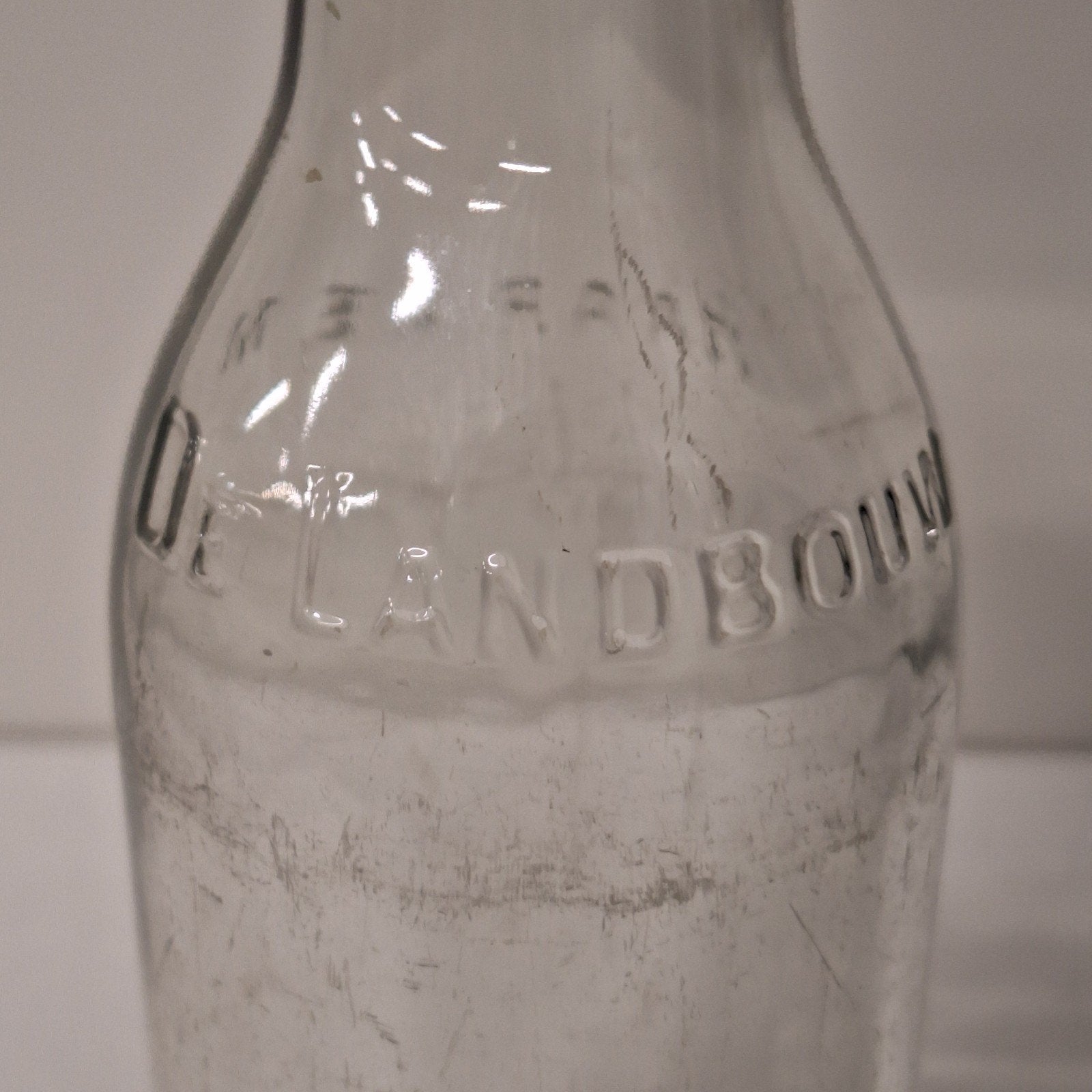 Vintage Melkfles Haarlem met beugeldop - 480 GR T-Z, Verzenden