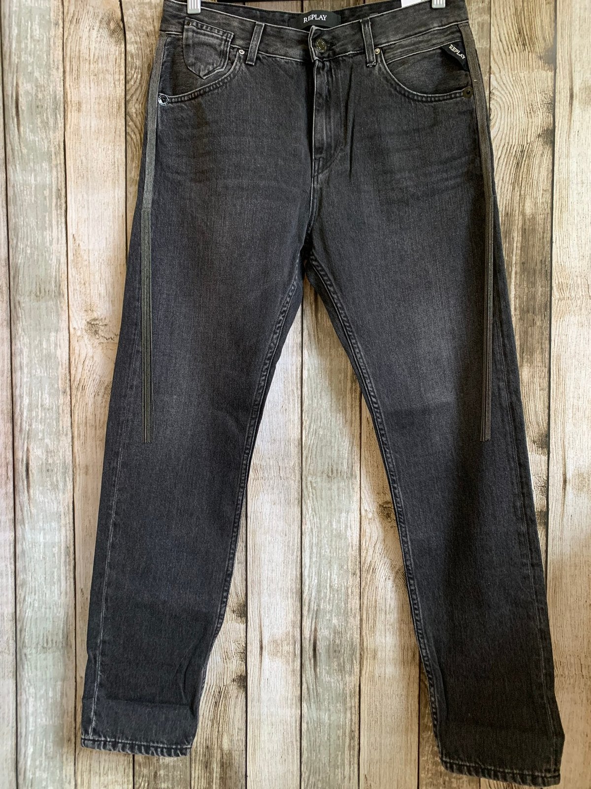 Nieuwe gave Marty jeans van Replay (Maat W28/L28), Verzenden, Zwart, Nieuw, Replay