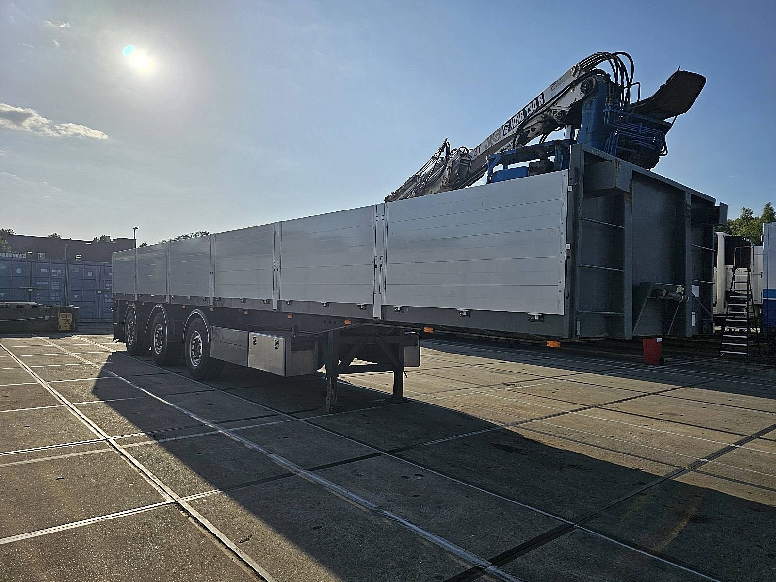 KWB P-393-STI-R-1 hiab 130 r, Overige kleuren, Bedrijf, ABS, Aanhangers en Opleggers