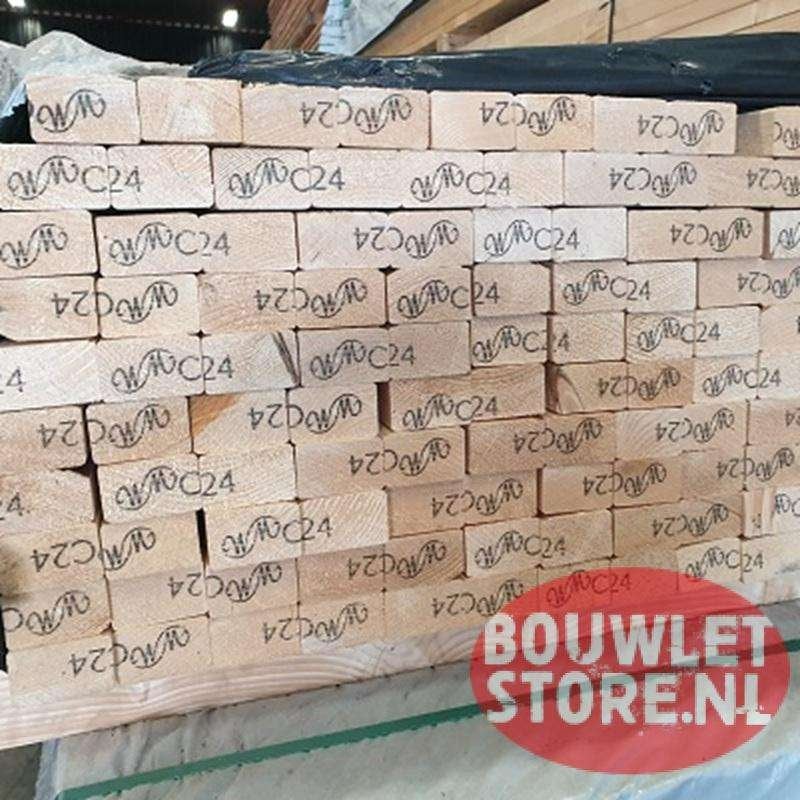 Vuren balken SLS | vurenhouten balk CLS 38x89 mm 4800/5100mm, 25 tot 50 mm, Nieuw, Ophalen of Verzenden, 300 cm of meer
