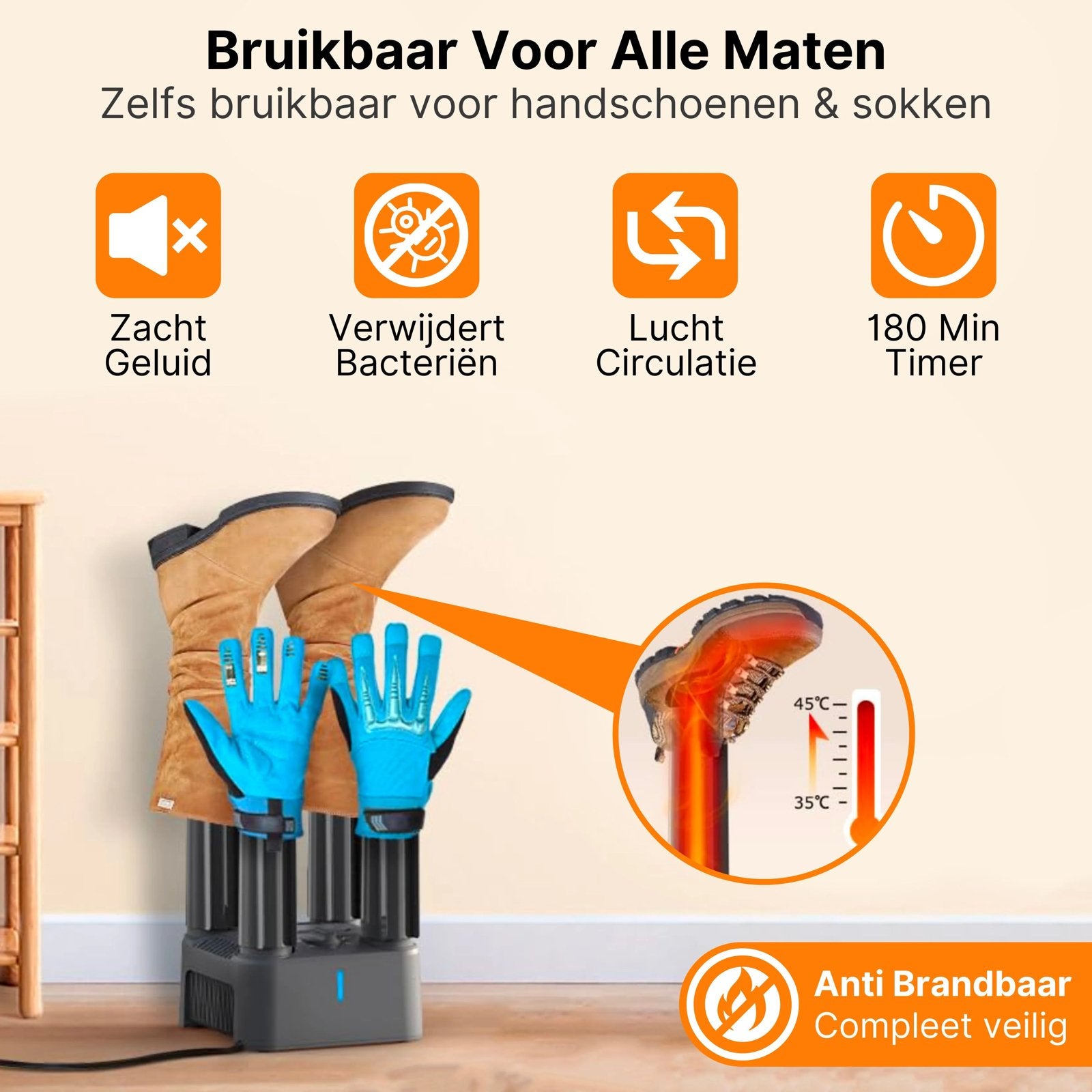Schoenendroger - Snel en Efficiënt voor Schoenen, Laarzen &, Ophalen of Verzenden, Nieuw