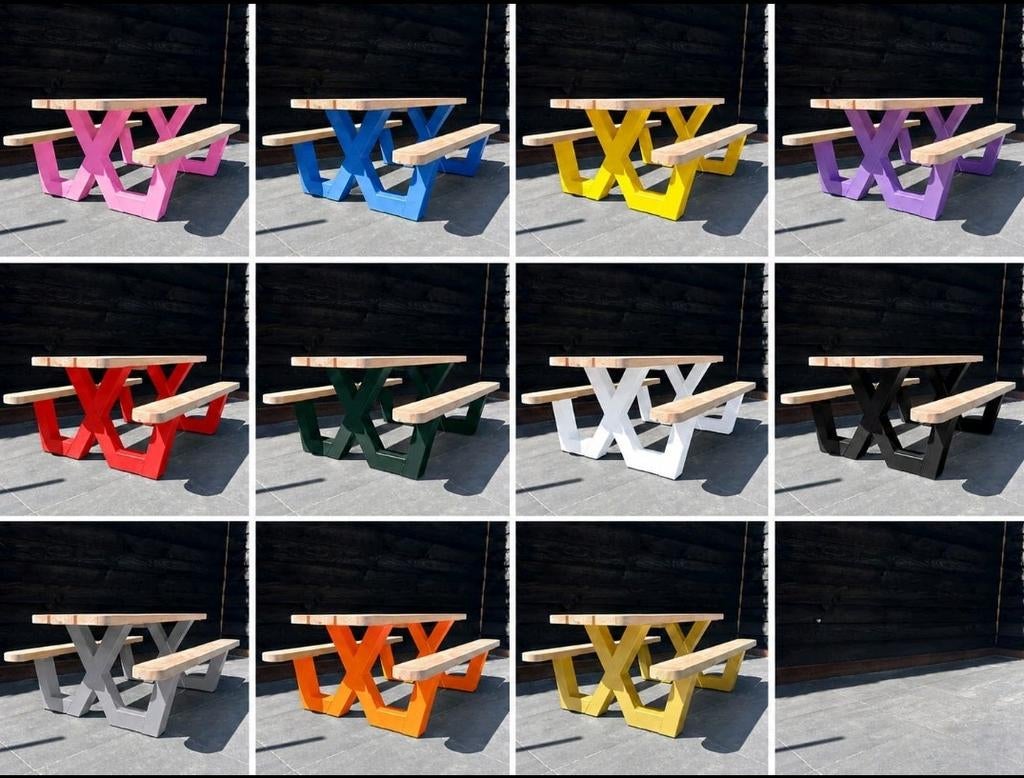 Kinder picknicktafel douglas, Tuin en Terras, Picknicktafels, Nieuw, Woodwolf, Ophalen of Verzenden, Info@wood-wolf.nl