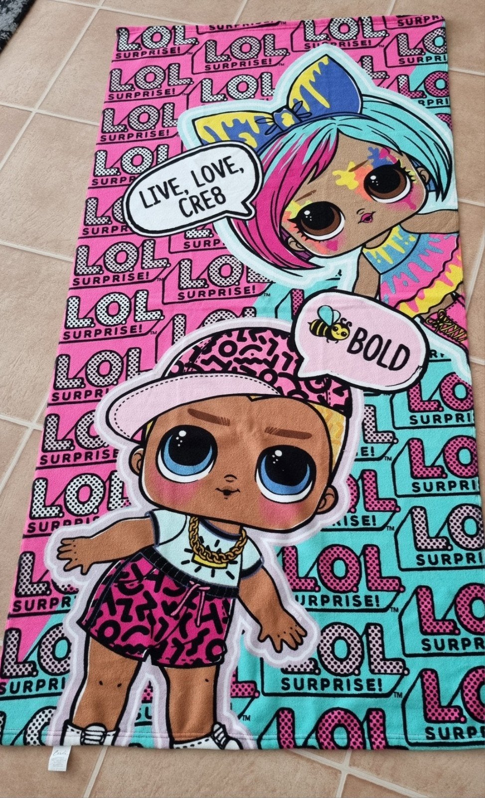L.O.L badlaken, Ophalen of Verzenden, Nieuw
