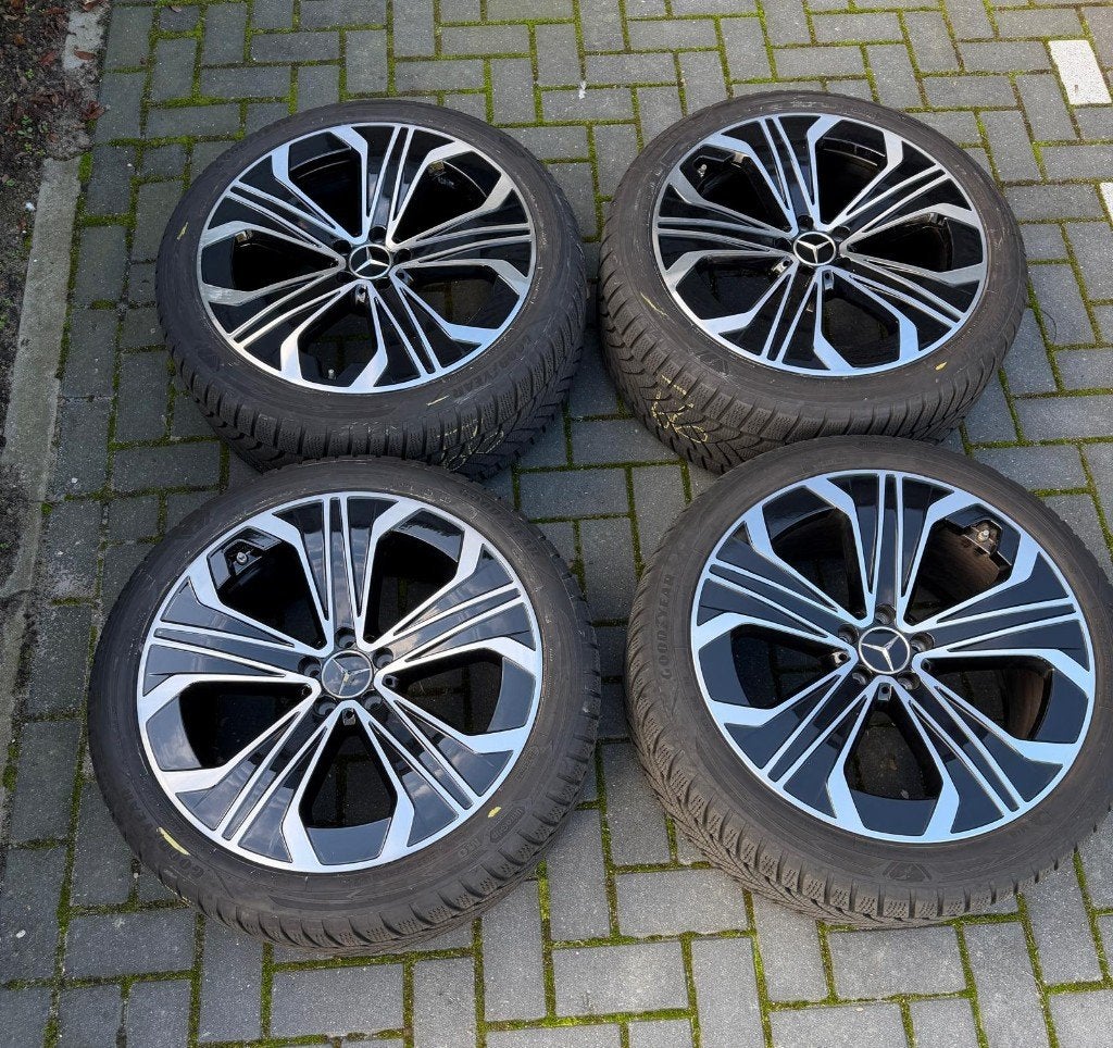 Originele Mercedes-AMG 21 inch winterset EQE SUV (X294), Auto-onderdelen, Ophalen, Gebruikt, 265 mm, Banden en Velgen