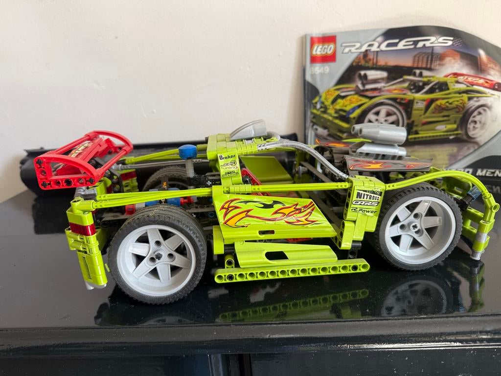 Lego Racers 8649 Nitro Menace, Ophalen, Gebruikt