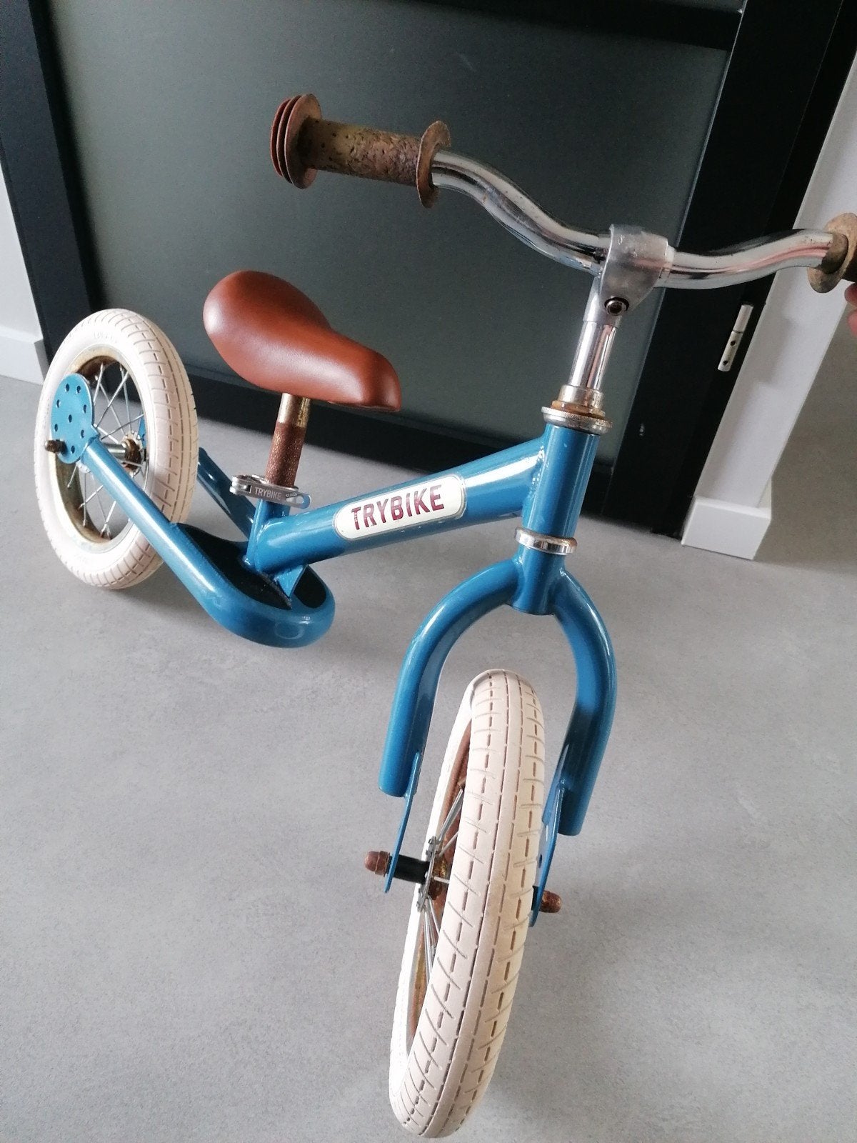 Ratlook Try bike Trybike Fiets Loopfiets Blauw, Ophalen of Verzenden, Gebruikt, Minder dan 16 inch, Trybike