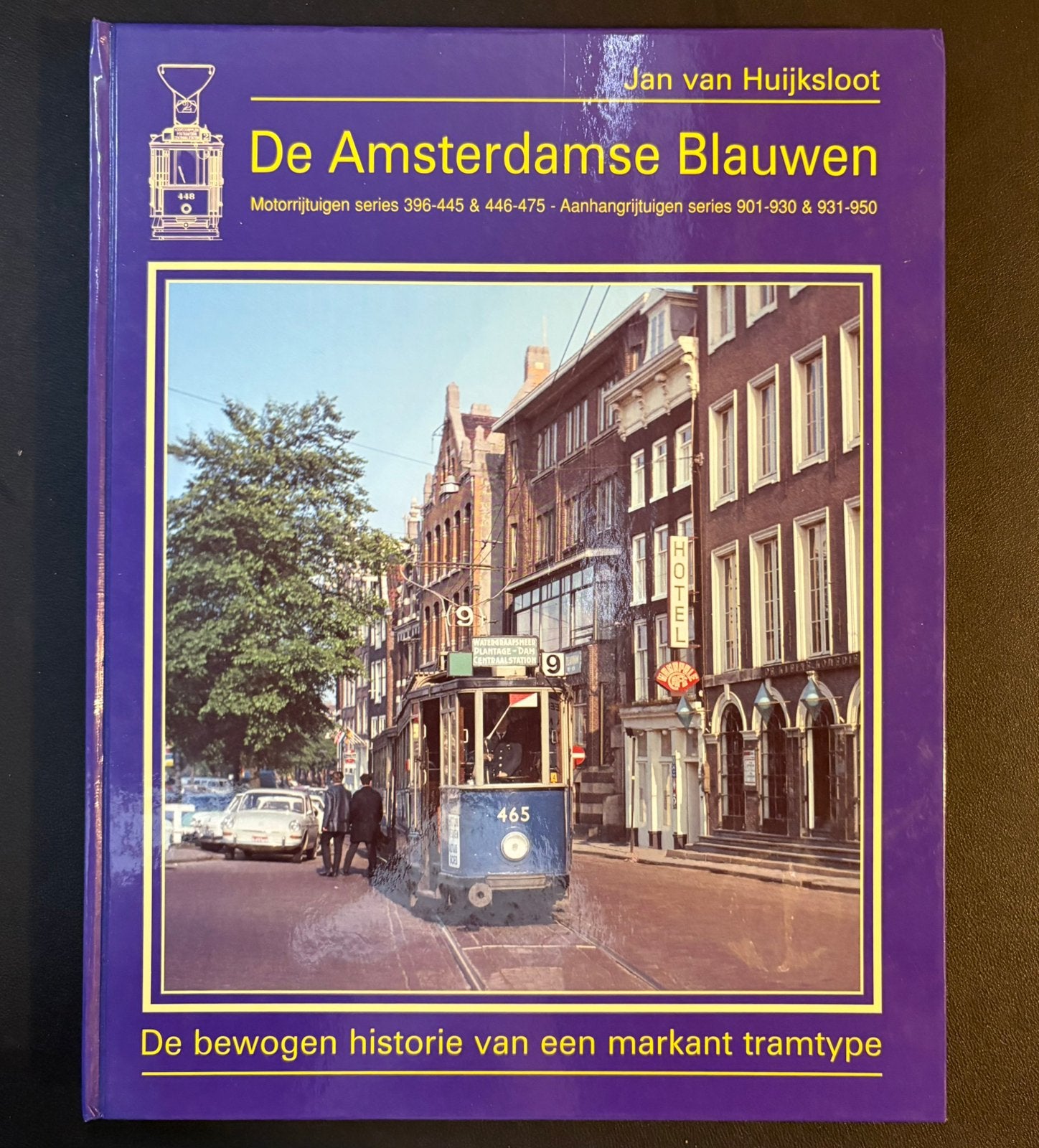 De Amsterdamse blauwen (2000), Verzamelen, Spoorwegen en Tramwegen, Ophalen of Verzenden, Zo goed als nieuw, Tram, Boek of Tijdschrift