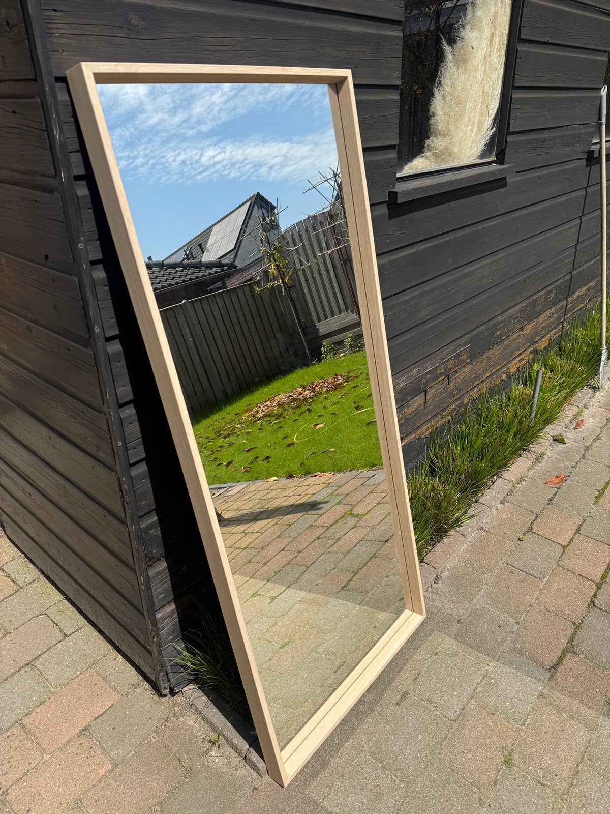 Spiegel van Ikea!, Ophalen of Verzenden, Zo goed als nieuw, 150 tot 200 cm, Rechthoekig