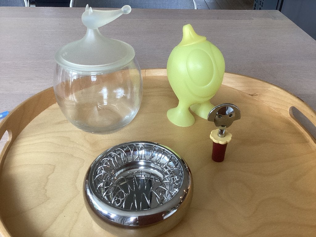 Alessi objecten, Huis en Inrichting, Keuken | Keukenbenodigdheden, Ophalen of Verzenden, Zo goed als nieuw, Alessi