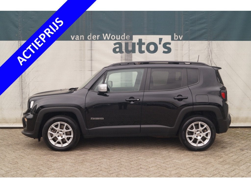 Jeep Renegade 4xe 240 PHEV Hybrid 4WD Limited -PANO-CAM-, Auto's, Automaat, Dealer onderhouden, Stof, Gebruikt