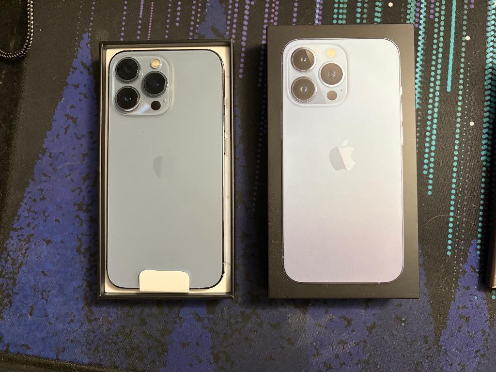 iPhone 13 Pro 128GB blue, Ophalen, 128 GB, Blauw, Zo goed als nieuw